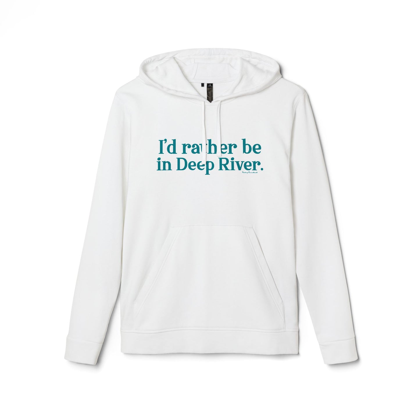 I'd rather be in Deep River. adidas® Unisex Fleece Hoodie