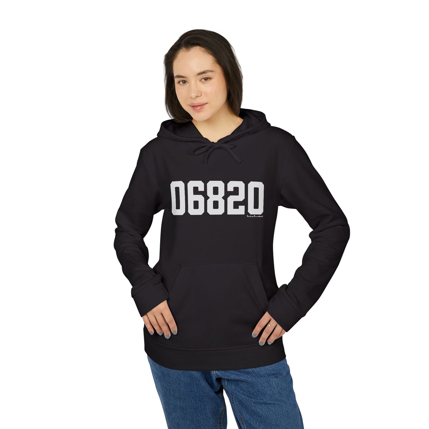 06820 - Darien CT Zip Code adidas Unisex Fleece Hoodie