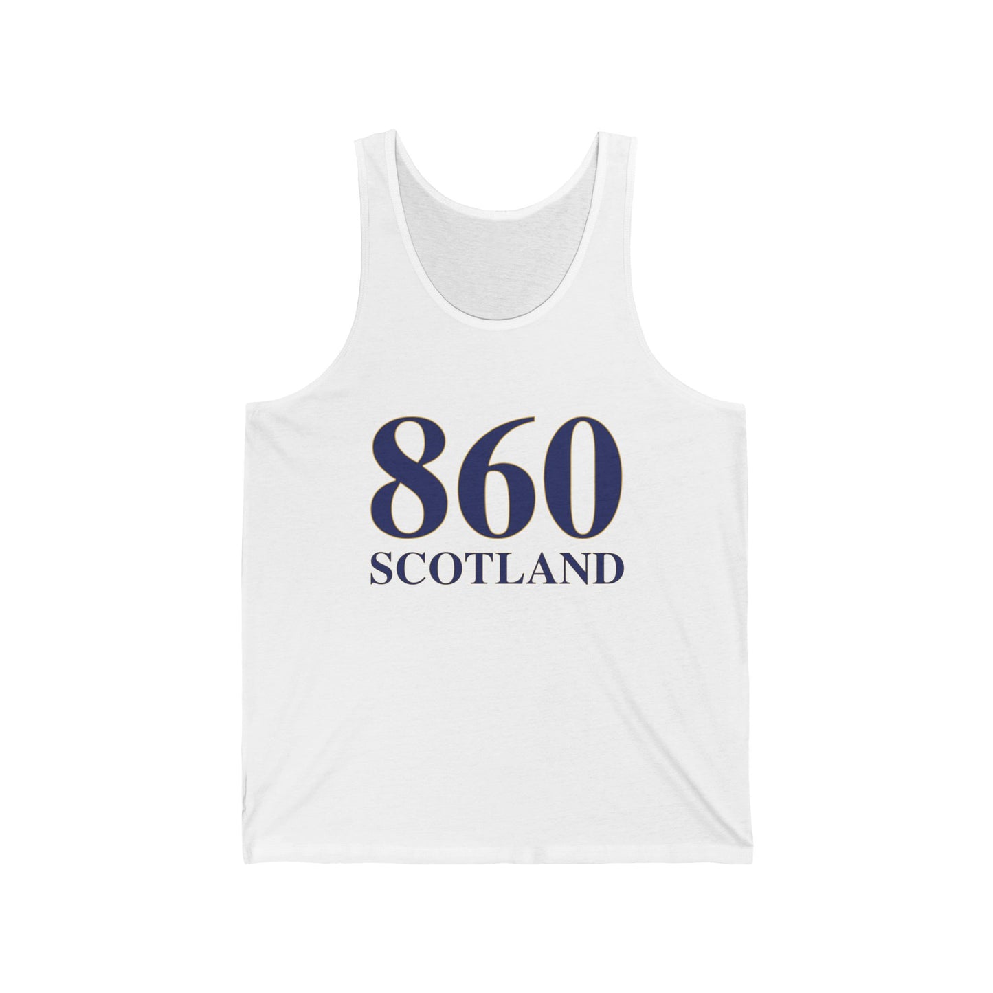 860 Scotland Unisex Jersey Tank Top