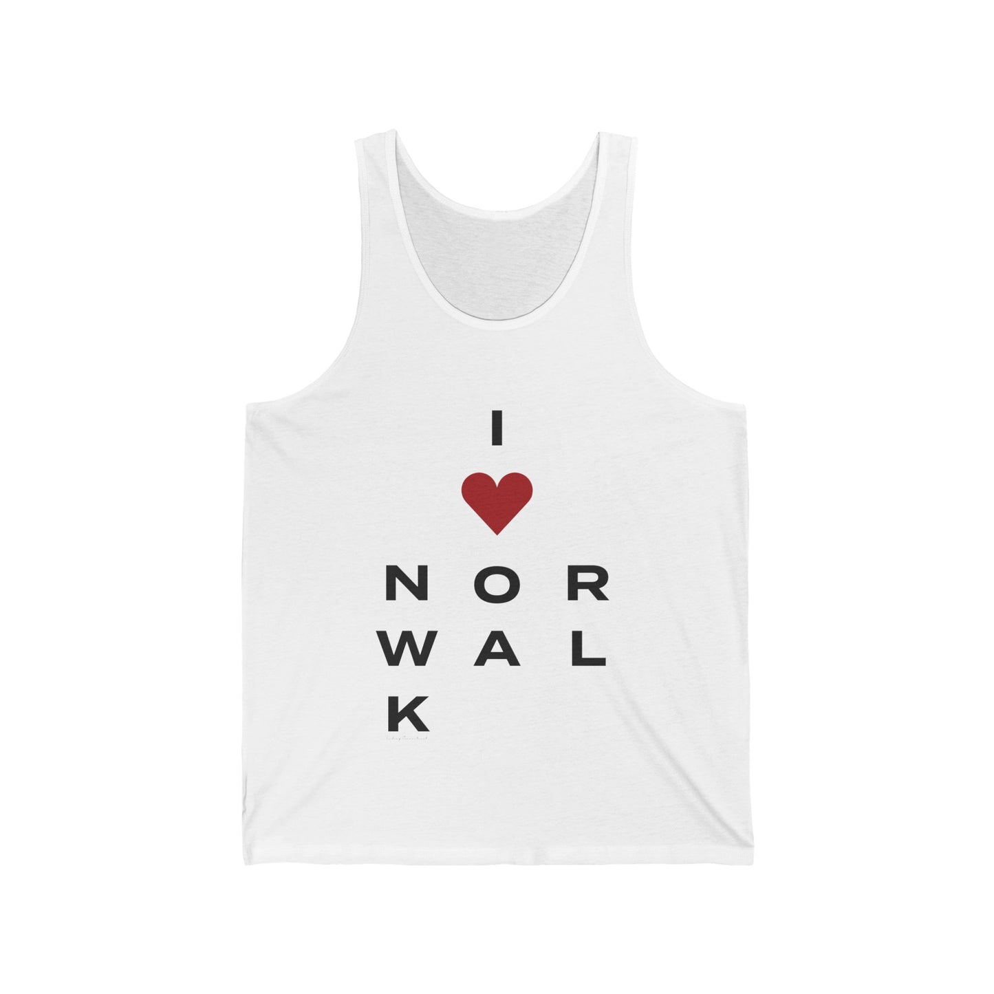 Norwalk Vision Unisex Jersey Tank Top