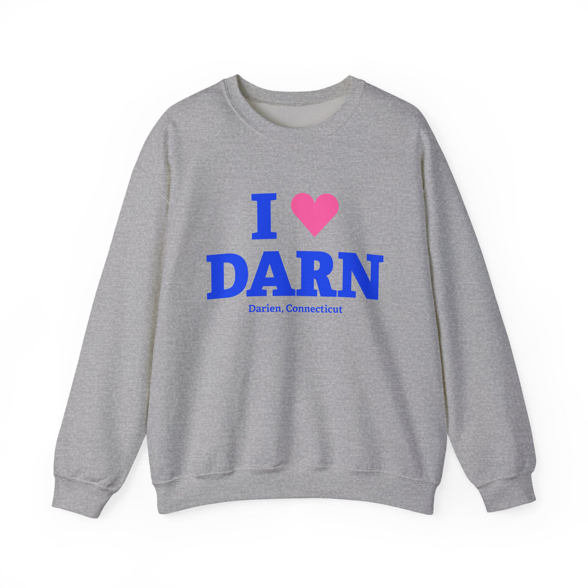 I Heart DARN Unisex Heavy Blend™ Crewneck Sweatshirt