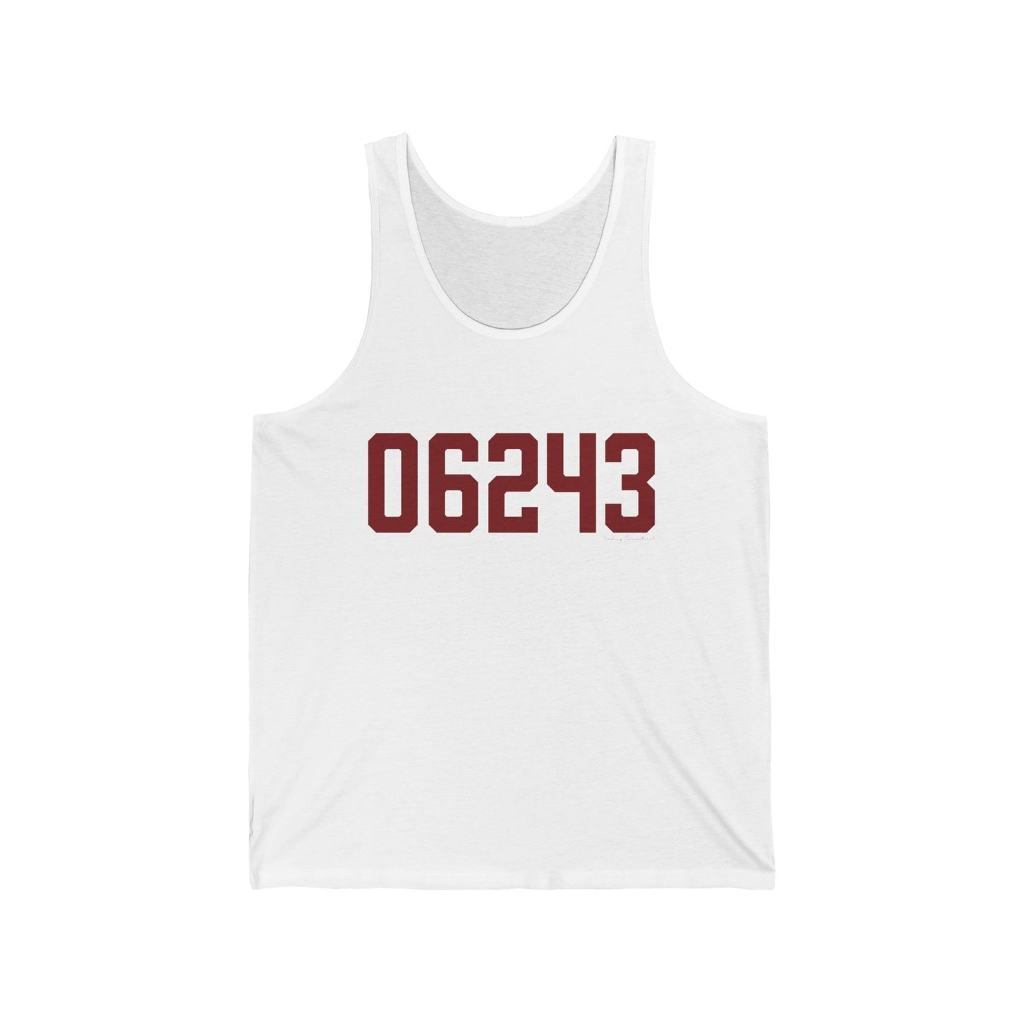 06243 Killingly Connecticut Zip Code Unisex Jersey Tank Top