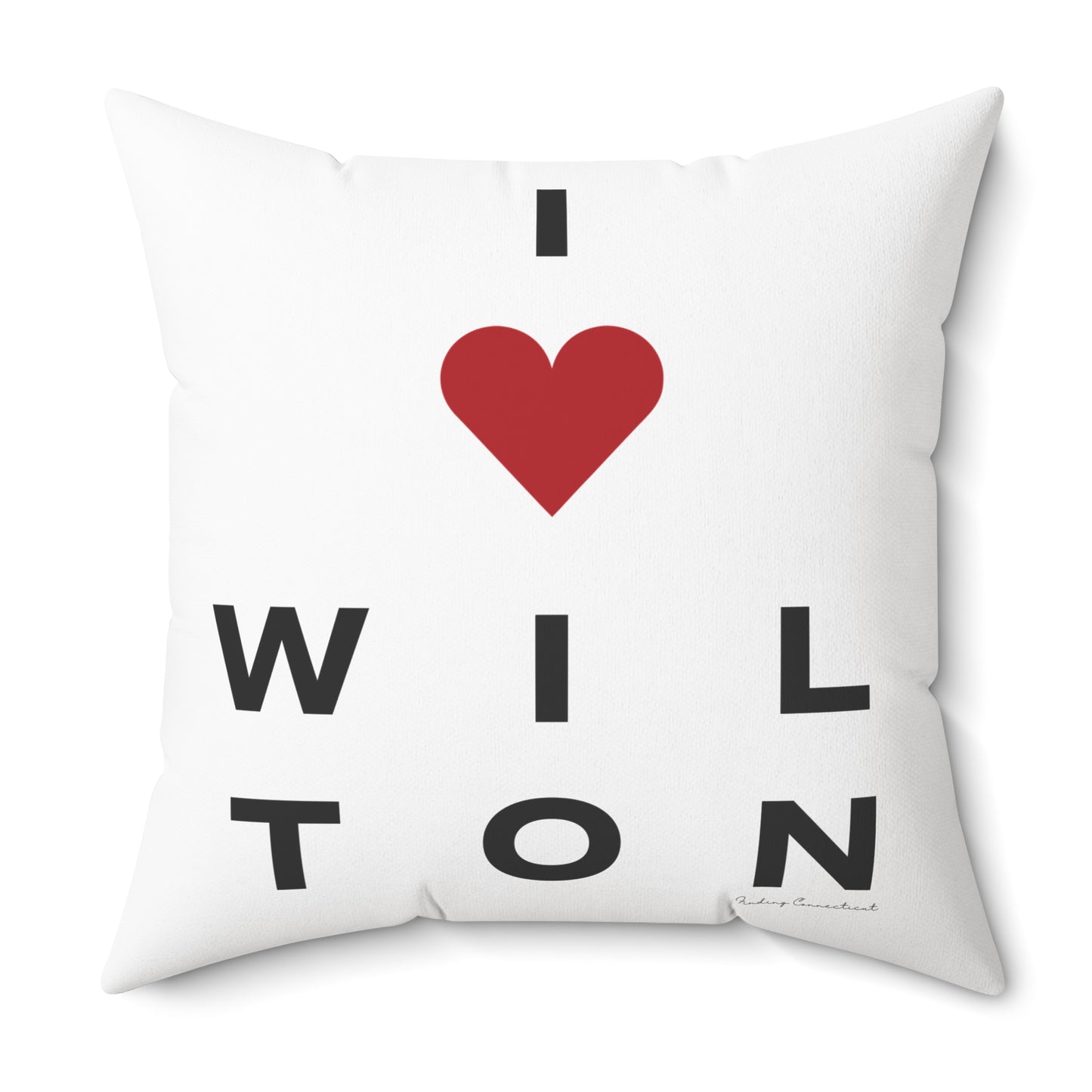 Wilton Vision Spun Polyester Square Pillow