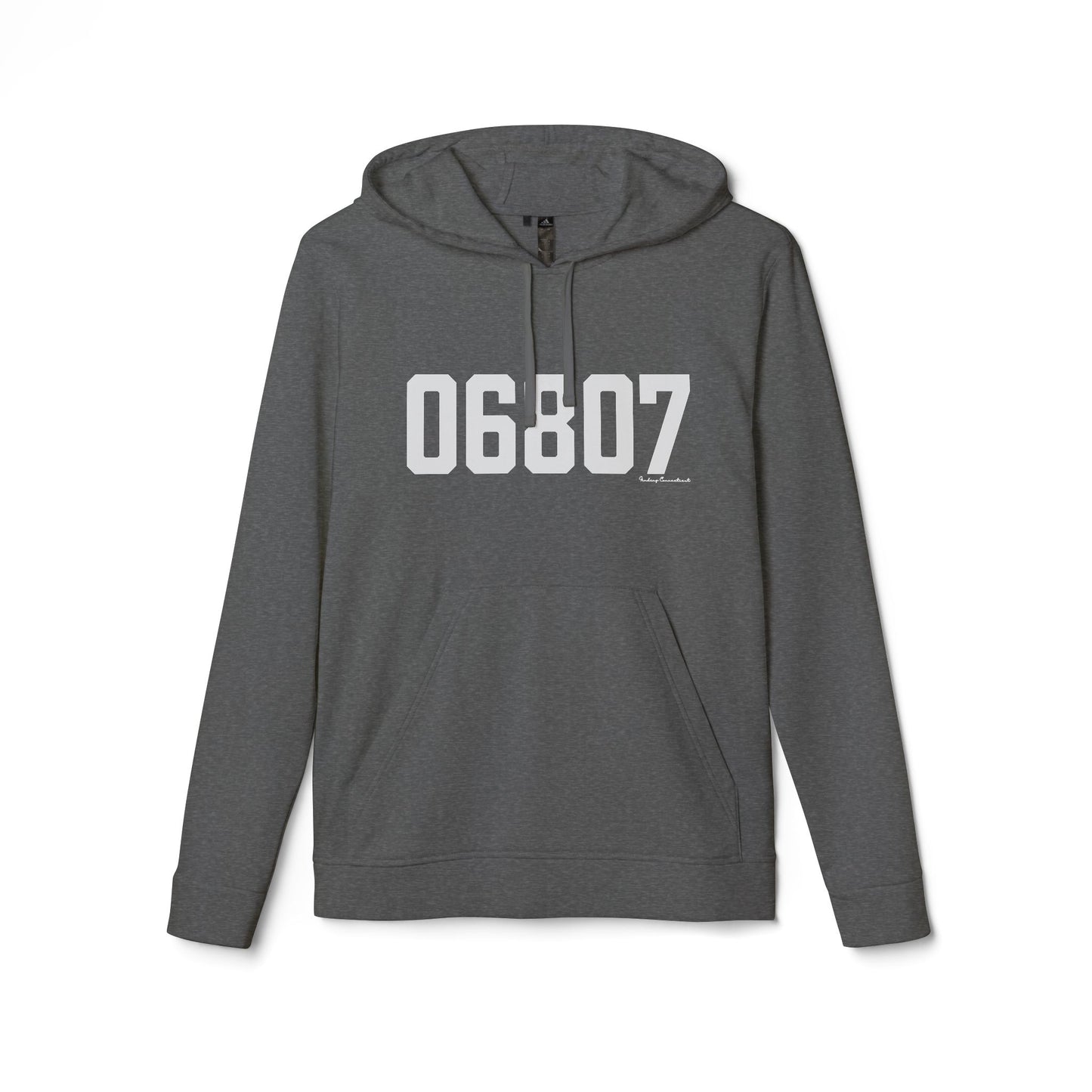 06807 - Greenwich CT Zip Code adidas Unisex Fleece Hoodie