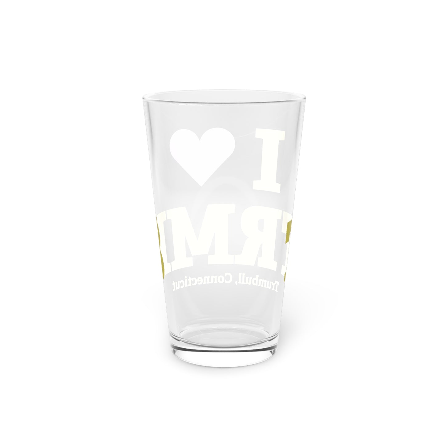 I Heart TRMB Pint Glass, 16oz