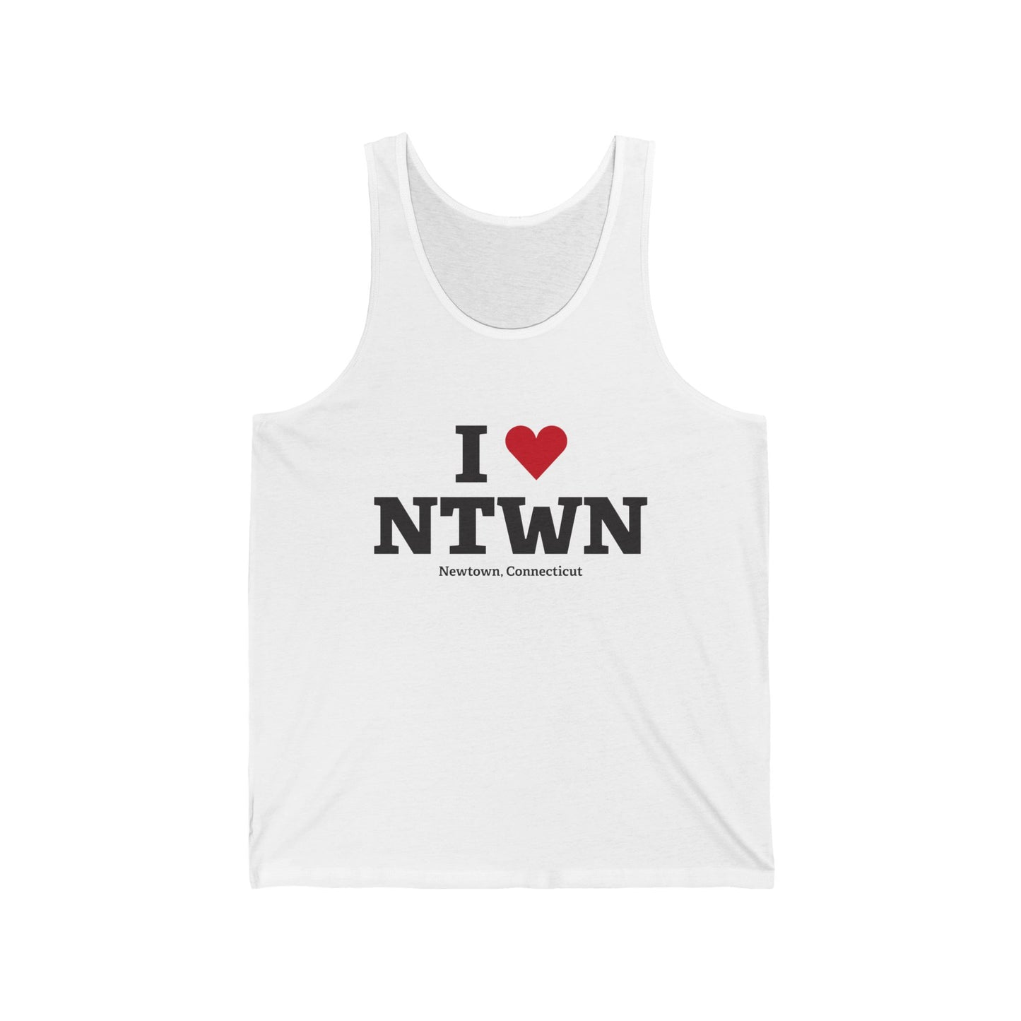 I Heart NTWN Unisex Jersey Tank Top