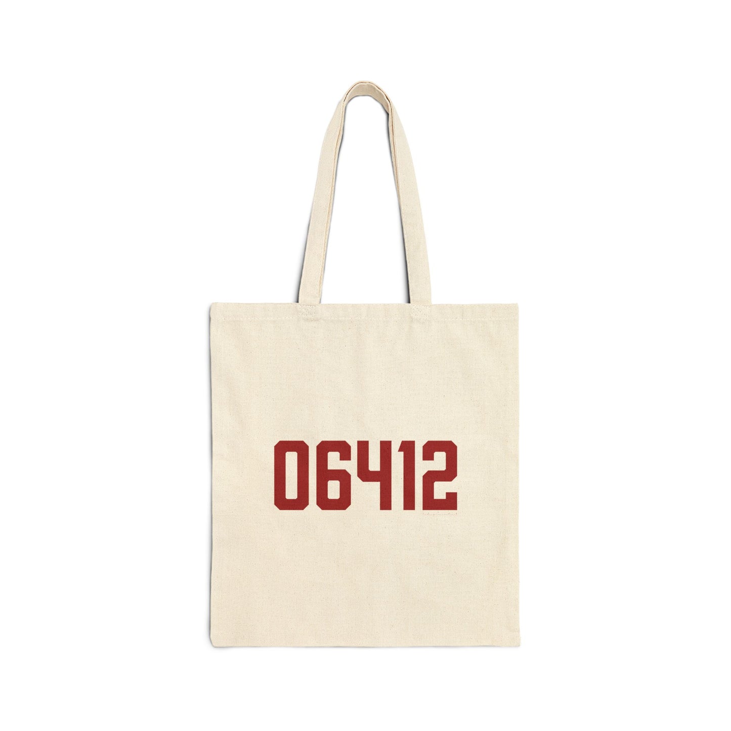06412 Chester Connecticut Zip Code Cotton Canvas Tote Bag