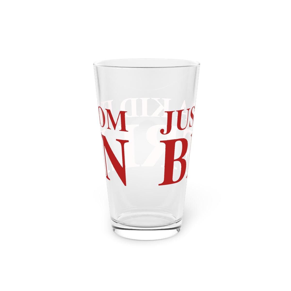 Just a kid from Berlin Pint Glass, 16oz