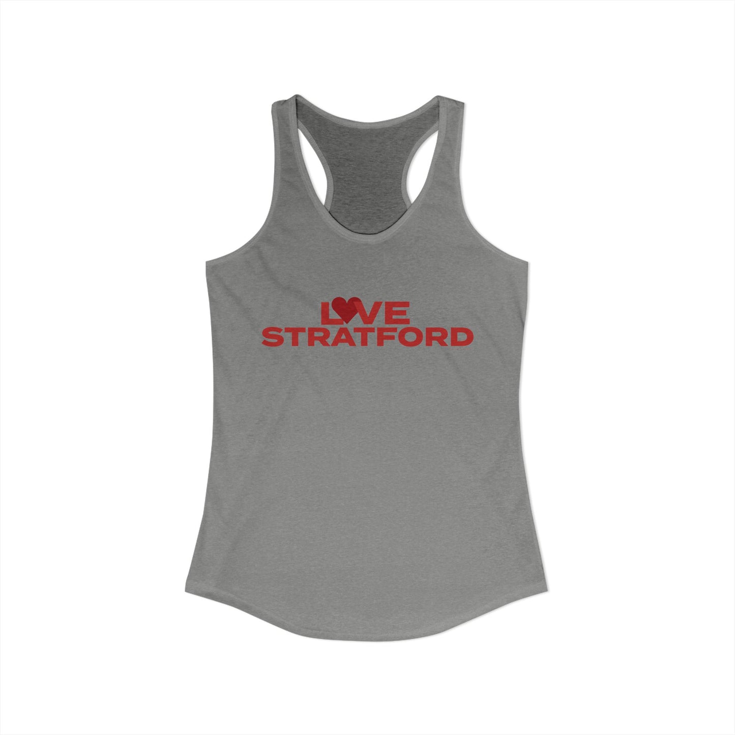 Love Stratford Women's Ideal Racerback Tank Top