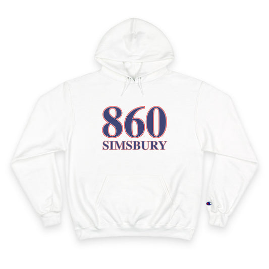 860 Simsbury Red White & Blue Champion Hoodie