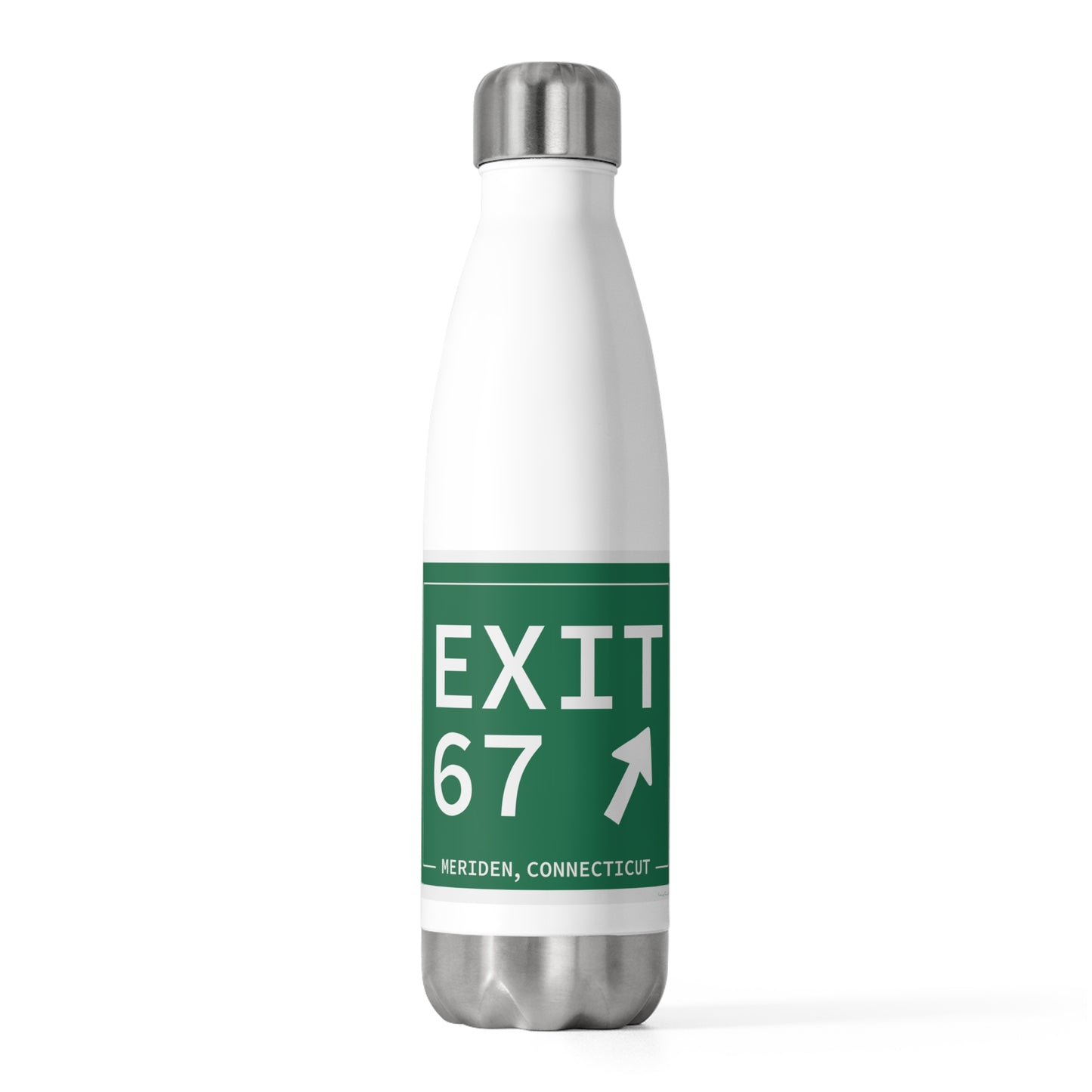 Vintage Exit 67 WCP Sign 20oz Insulated Bottle