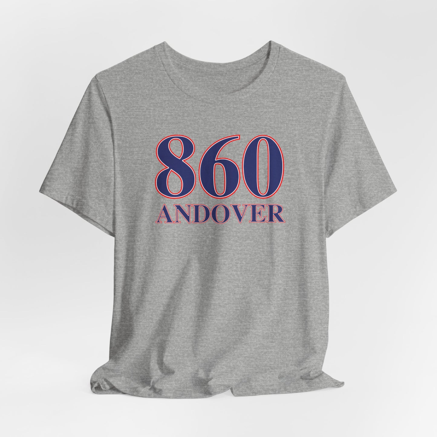 860 Andover Red White & Blue Unisex Jersey Short Sleeve T-Shirt