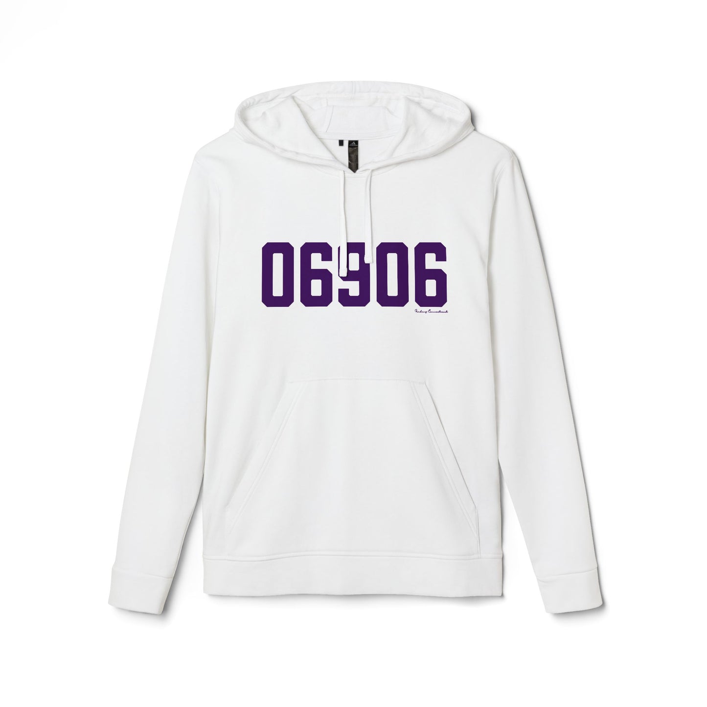 06906 Stamford Connecticut Zip Code adidas Unisex Fleece Hoodie Sweatshirt
