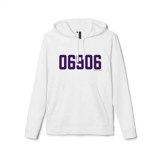 06906 Stamford Connecticut Zip Code adidas Unisex Fleece Hoodie Sweatshirt