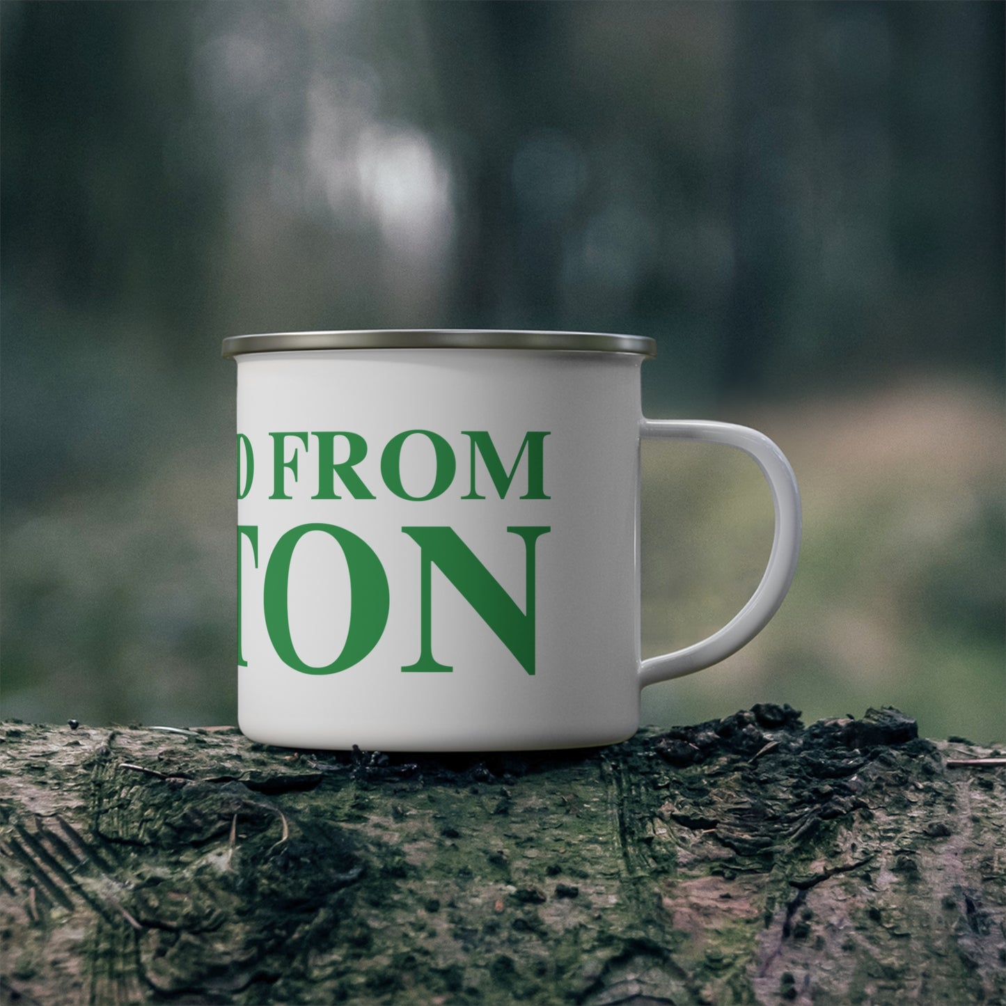 Just a kid from Easton Enamel Camping Mug
