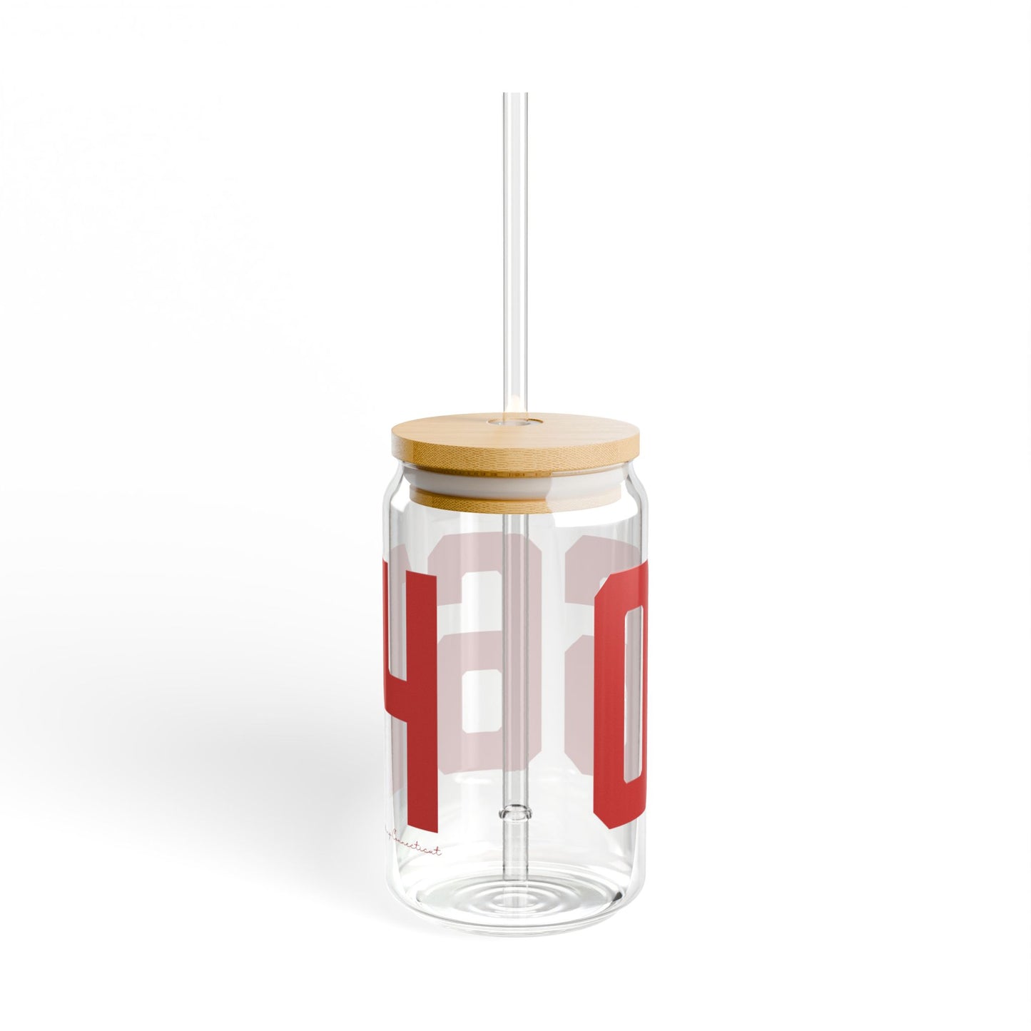 06614 - Stratford Connecticut Zip Code Sipper Glass, 16oz