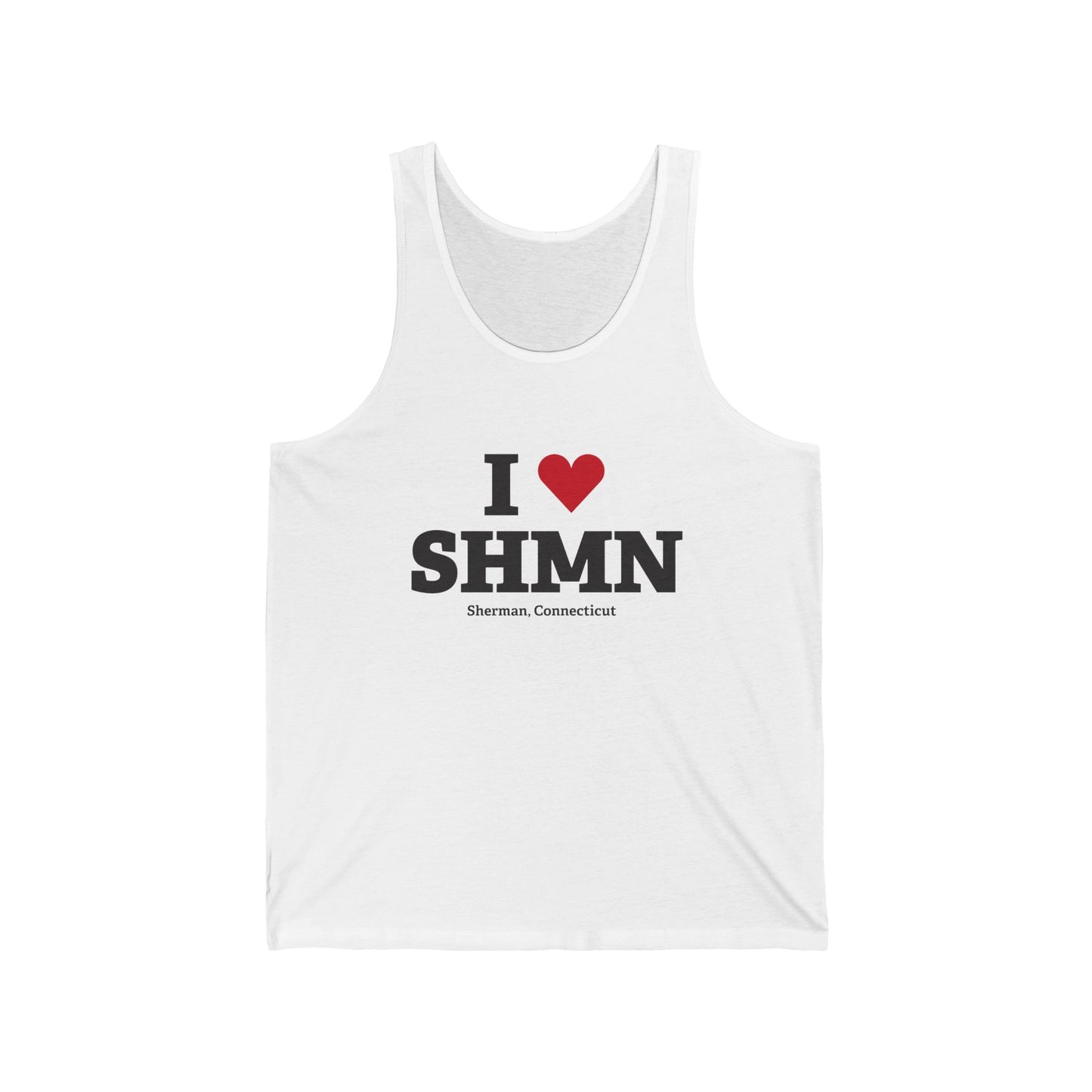 I Heart SHMN Unisex Jersey Tank Top