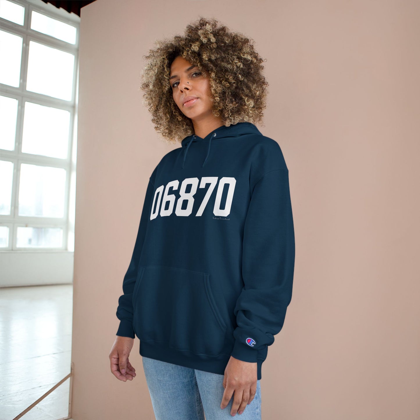 06870 - Greenwich CT Zip Code Champion Hoodie