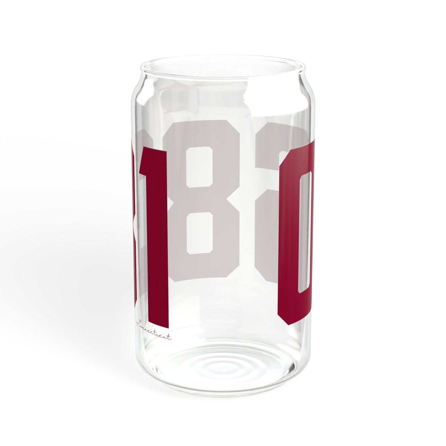 06831 - Greenwich Connecticut Zip Code Sipper Glass, 16oz