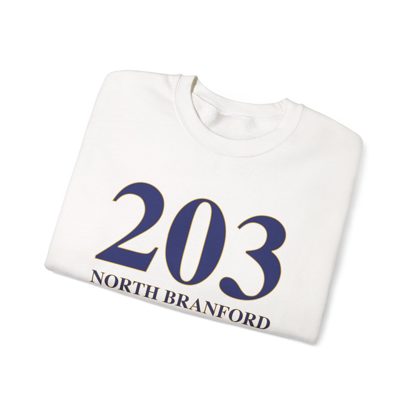 203 North Branford Unisex Heavy Blend™ Crewneck Sweatshirt