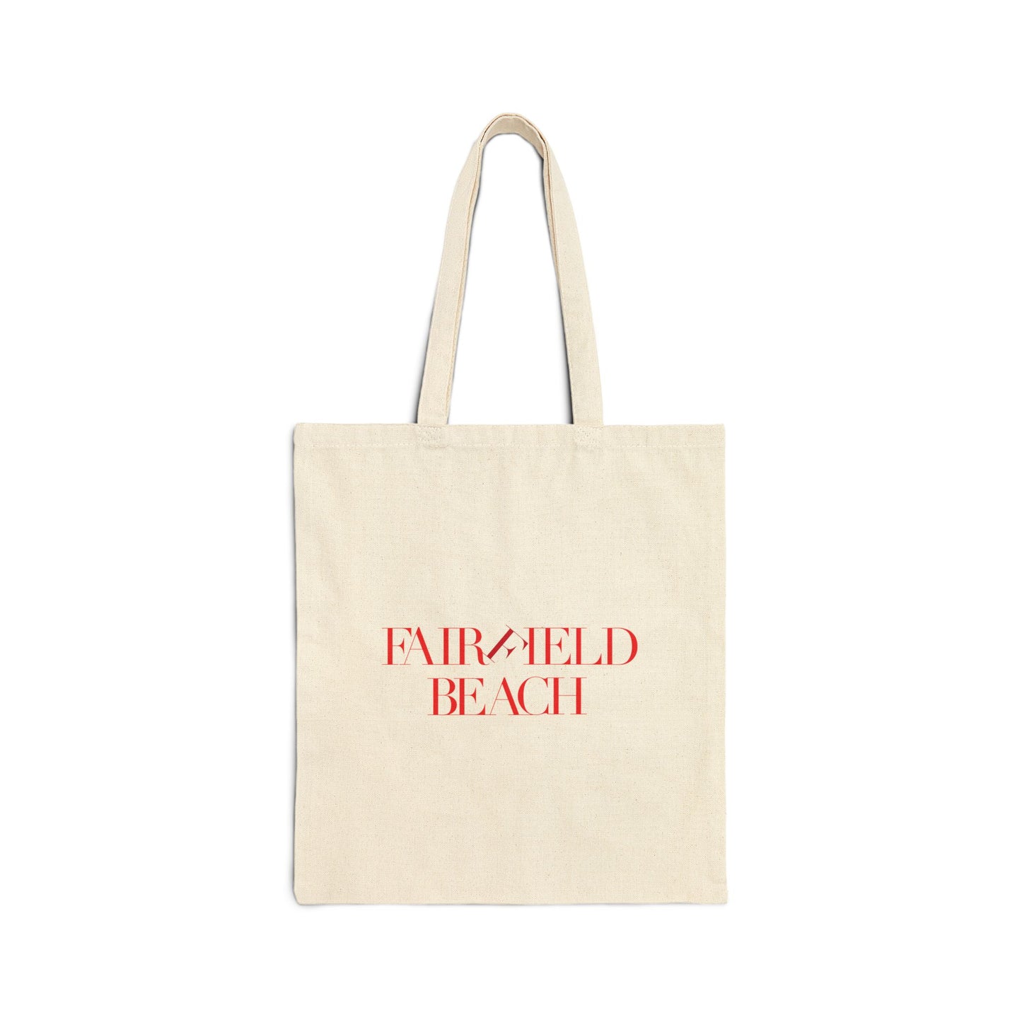 41 Tilt Fairfield Beach Cotton Canvas Tote Bag