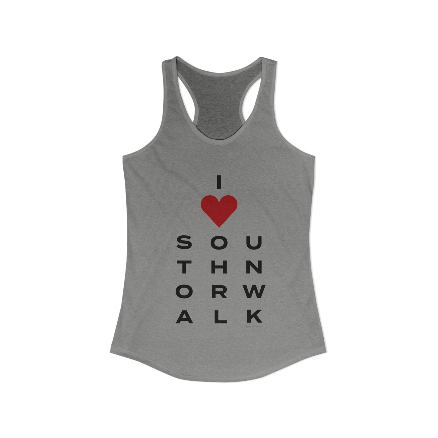 South Norwalk Vision Women's Ideal Racerback Tank Top