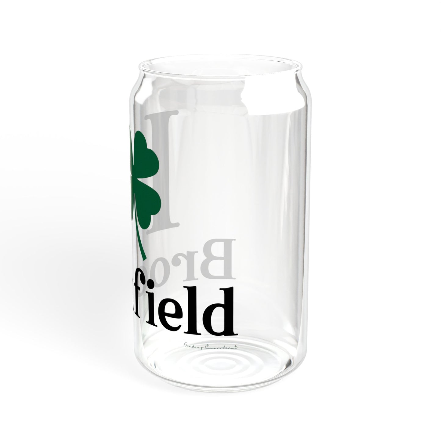 I Clover Brookfield Sipper Glass, 16oz