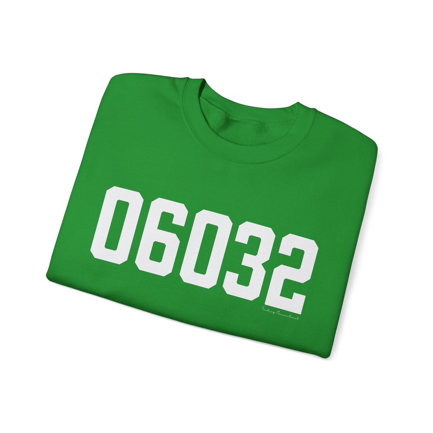 06032 - Farmington CT Zip Code Unisex Heavy Blend™ Crewneck Sweatshirt