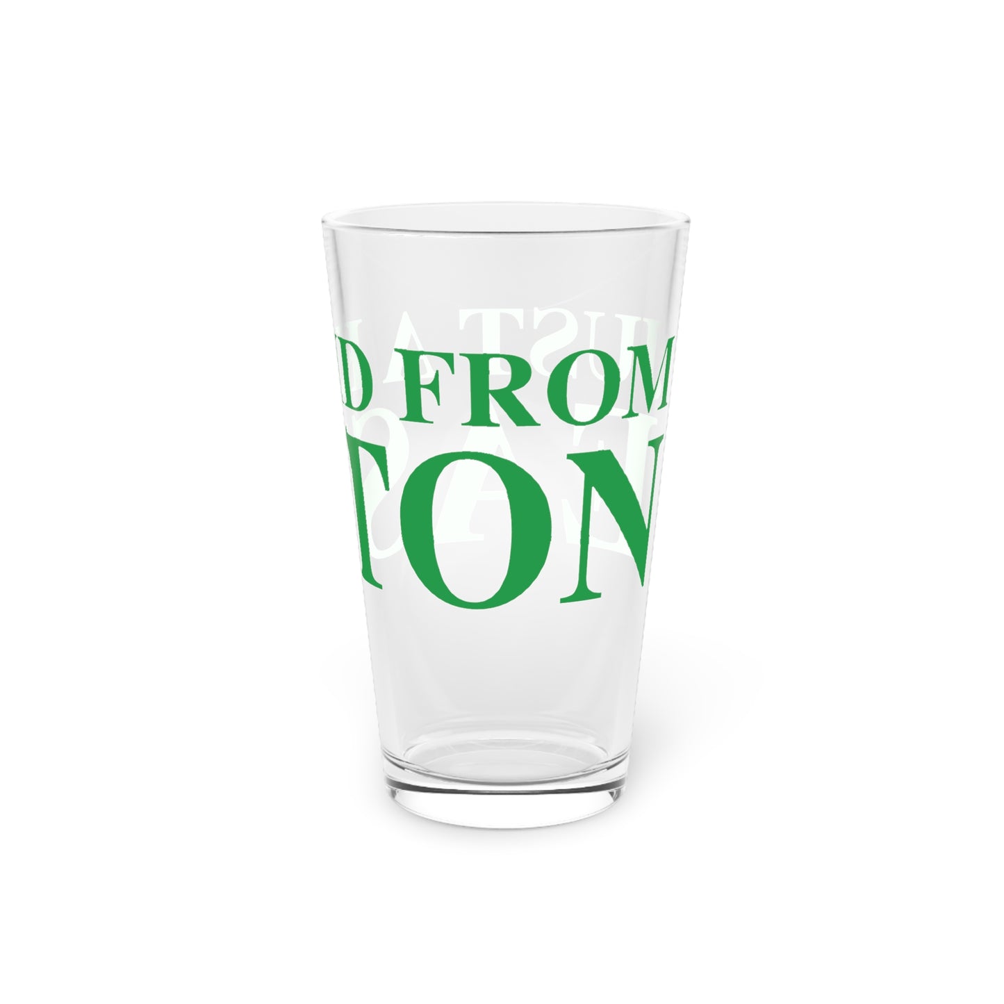 Just a kid from Easton Pint Glass, 16oz