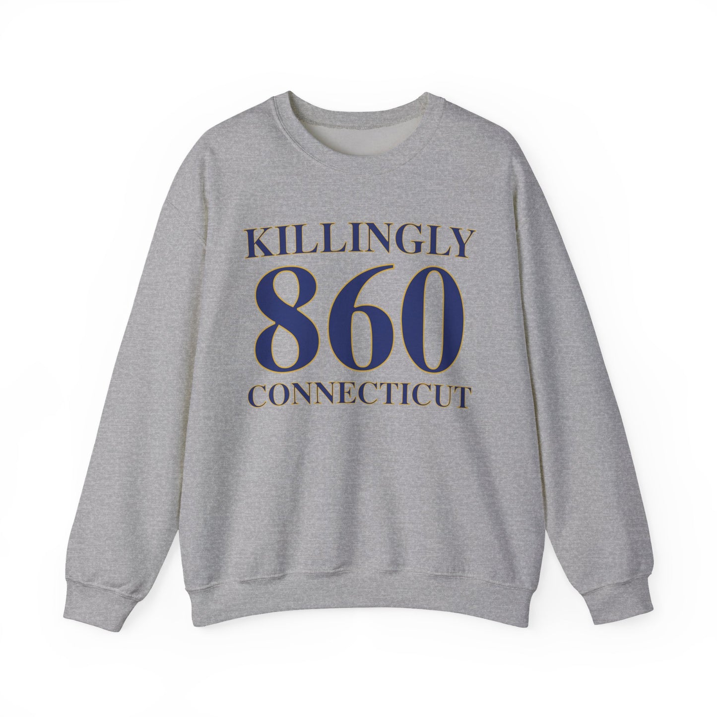 Killingly 860 Connecticut Unisex Heavy Blend™ Crewneck Sweatshirt