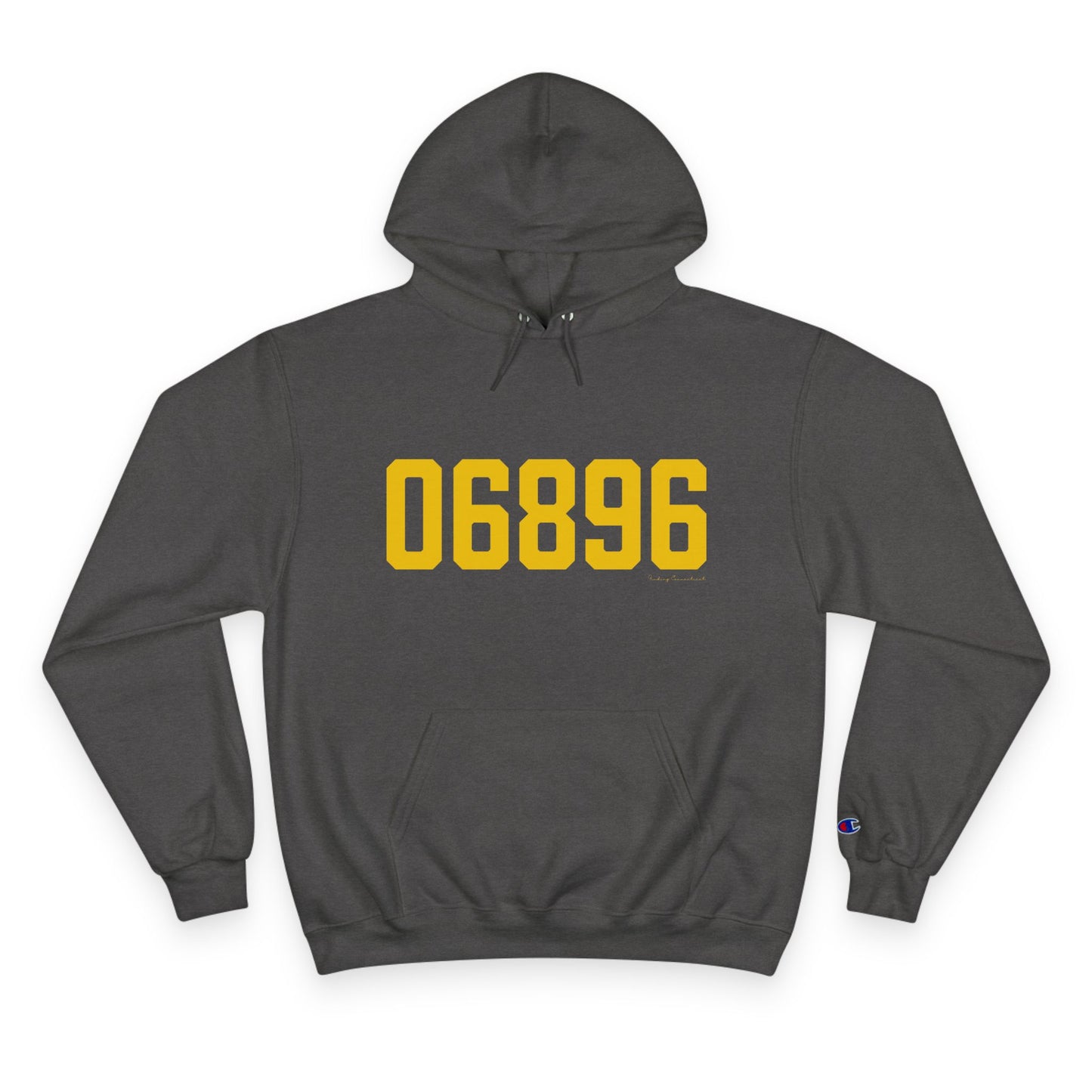 06896 Redding Connecticut Zip Code Champion Hoodie