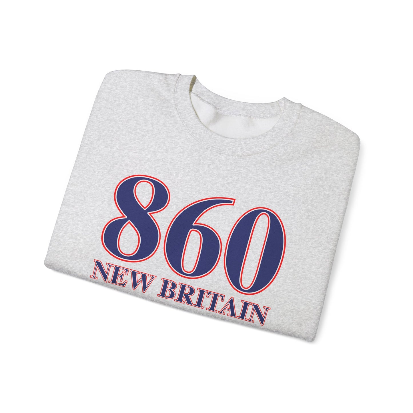 860 New Britain Red White & Blue Unisex Heavy Blend™ Crewneck Sweatshirt
