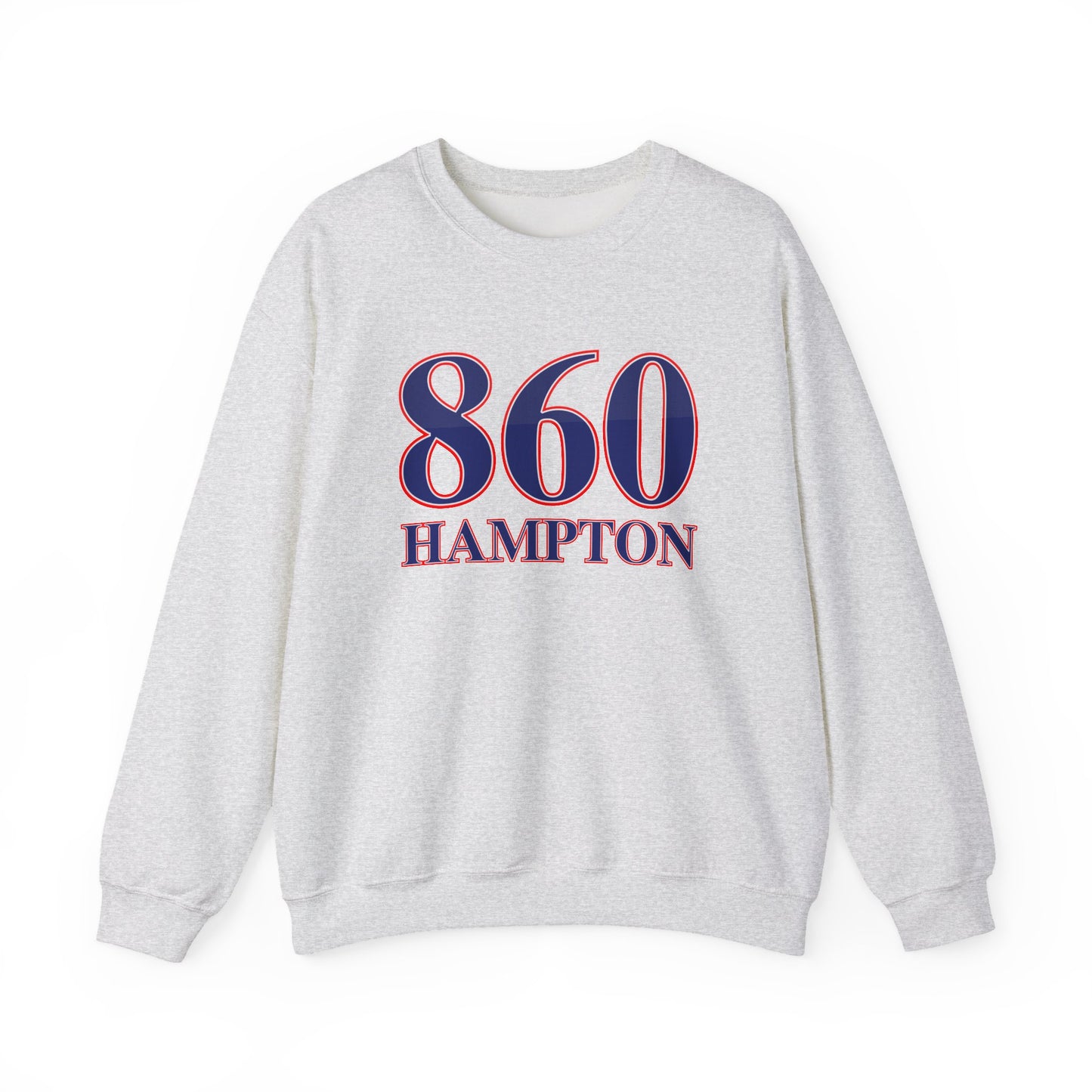 860 Hampton Red White & Blue Unisex Heavy Blend™ Crewneck Sweatshirt