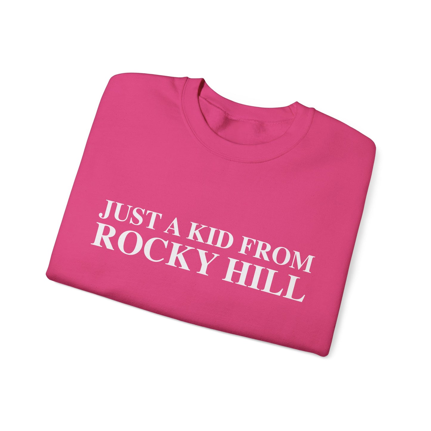 Just a kid from Rocky Hill Unisex Heavy Blend™ Crewneck Sweatshirt