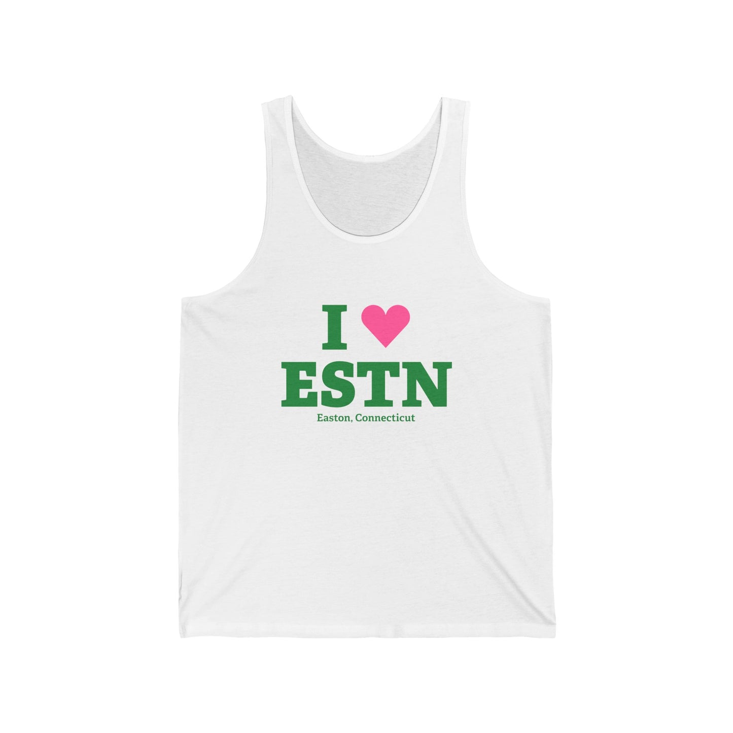 I Heart ESTN Unisex Jersey Tank Top
