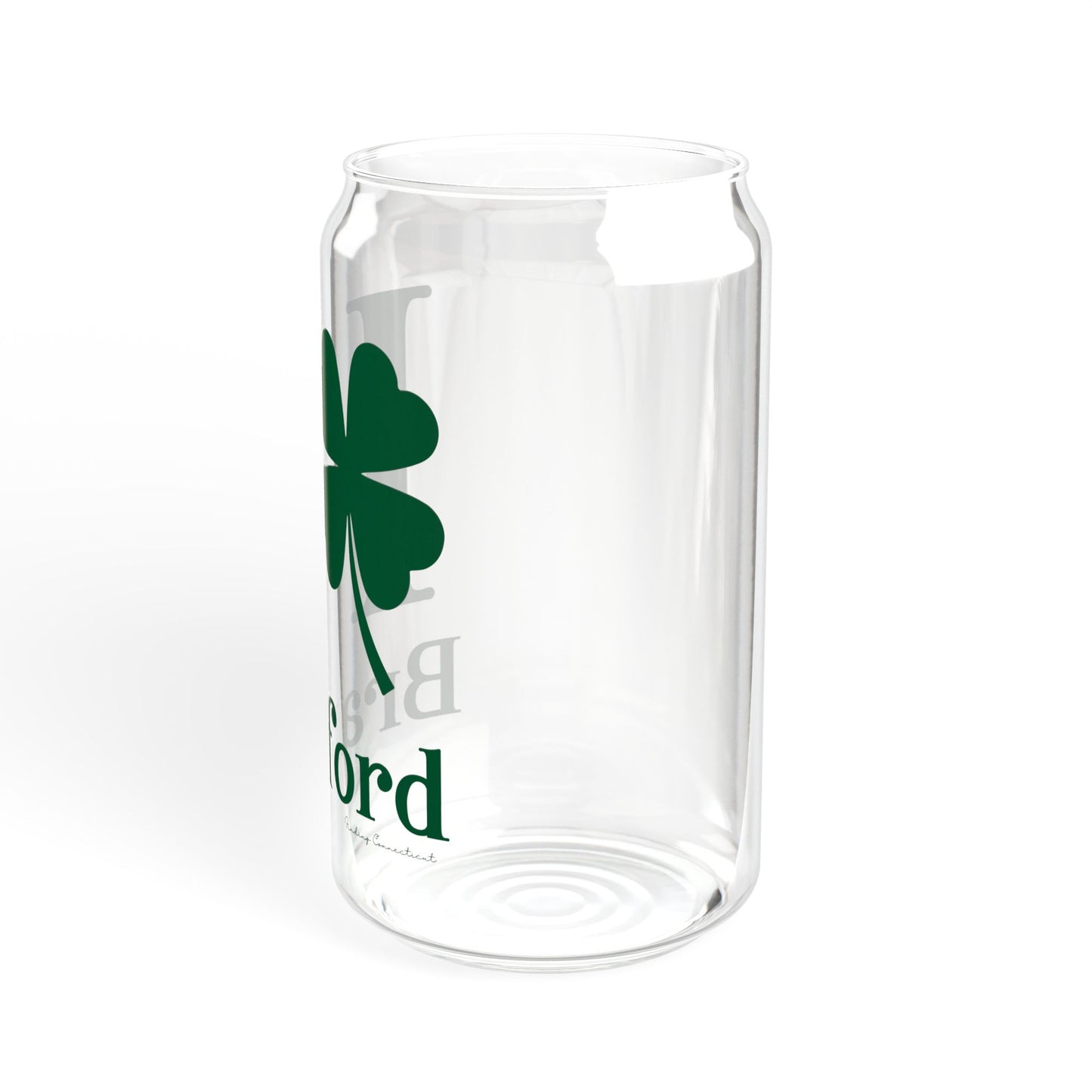 I Clover Branford Sipper Glass, 16oz