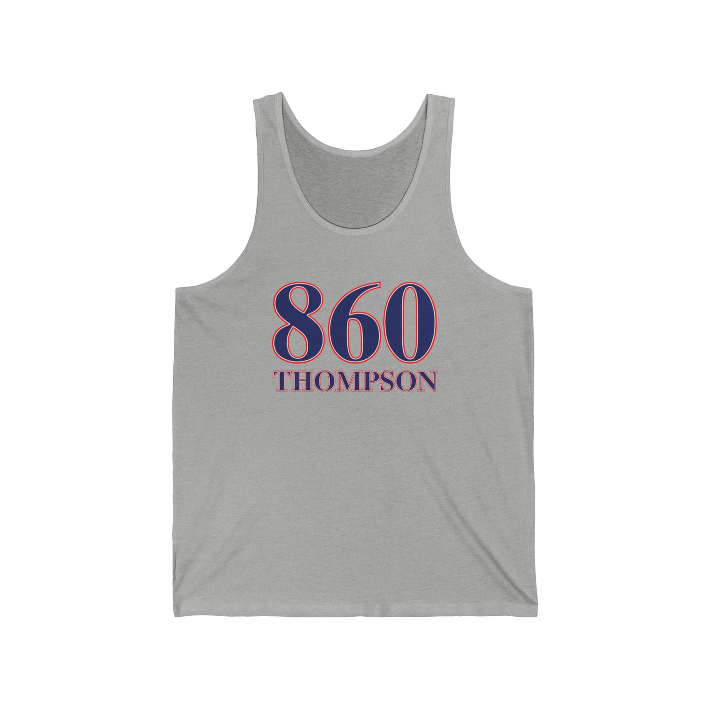 860 Thompson Red White & Blue Unisex Jersey Tank Top