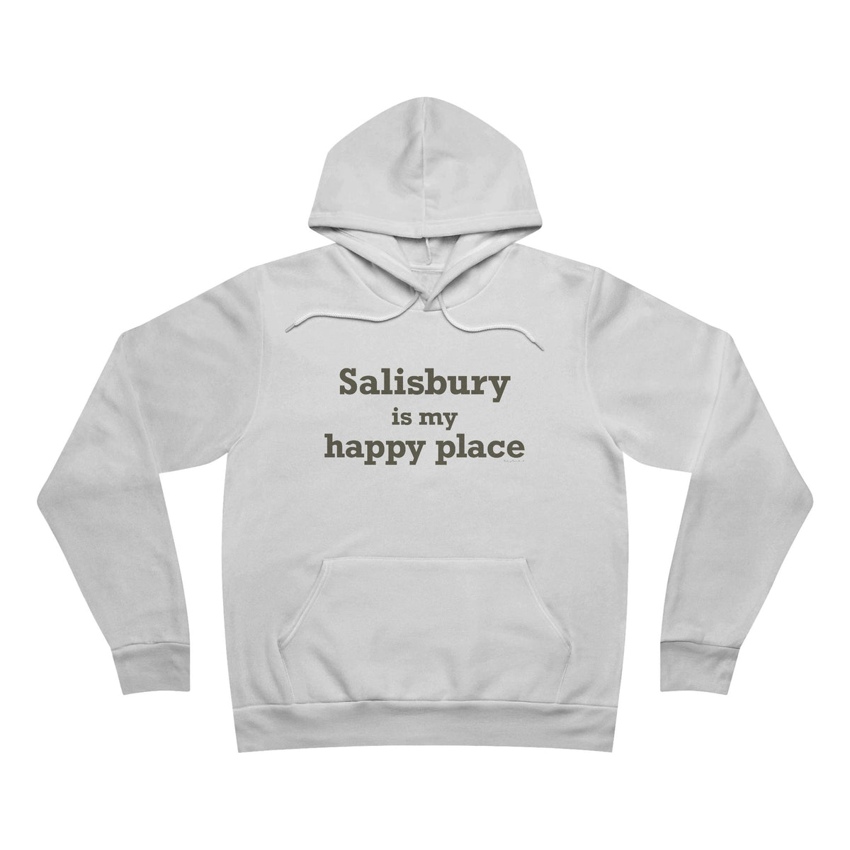 Salisbury is My Happy Place Unisex Sponge Fleece Pullover Hoodie