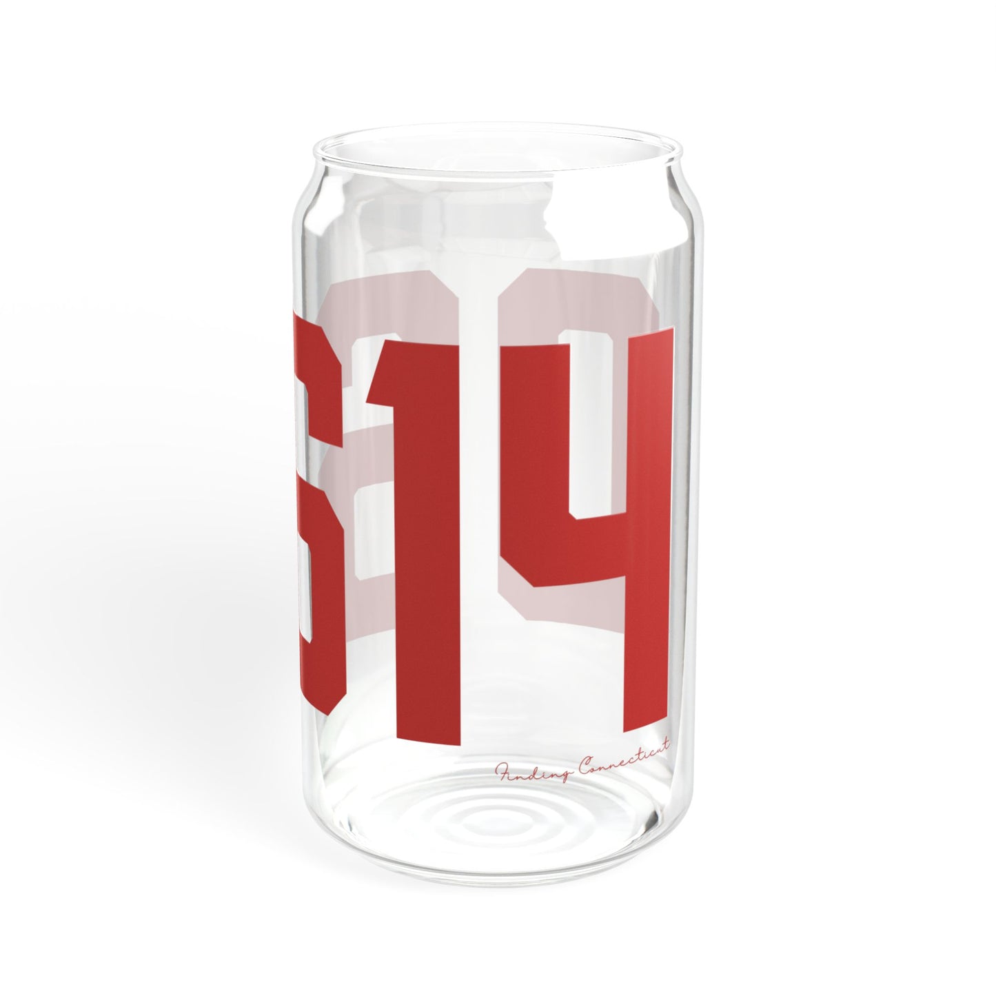 06614 - Stratford Connecticut Zip Code Sipper Glass, 16oz