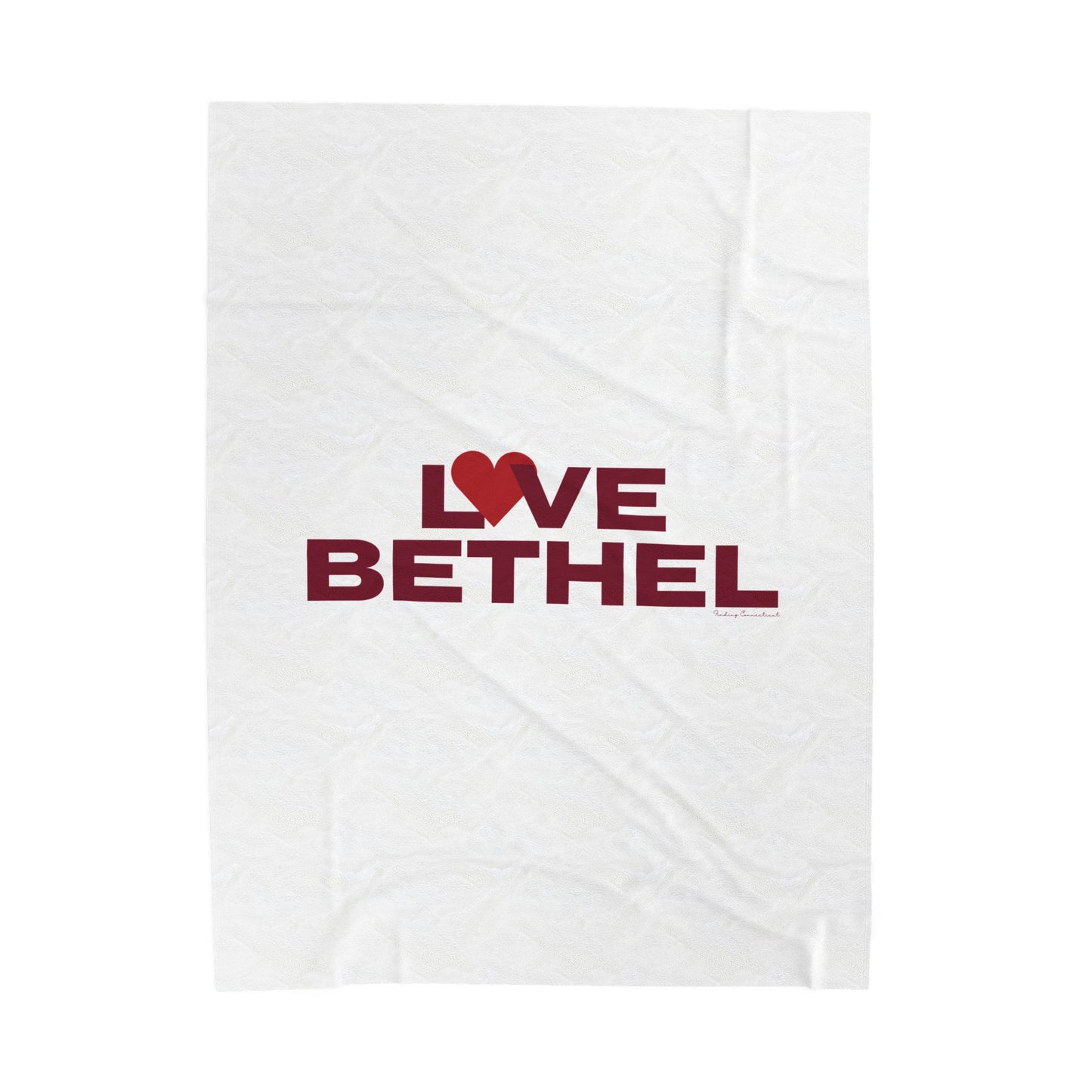 Love Bethel Velveteen Plush Blanket