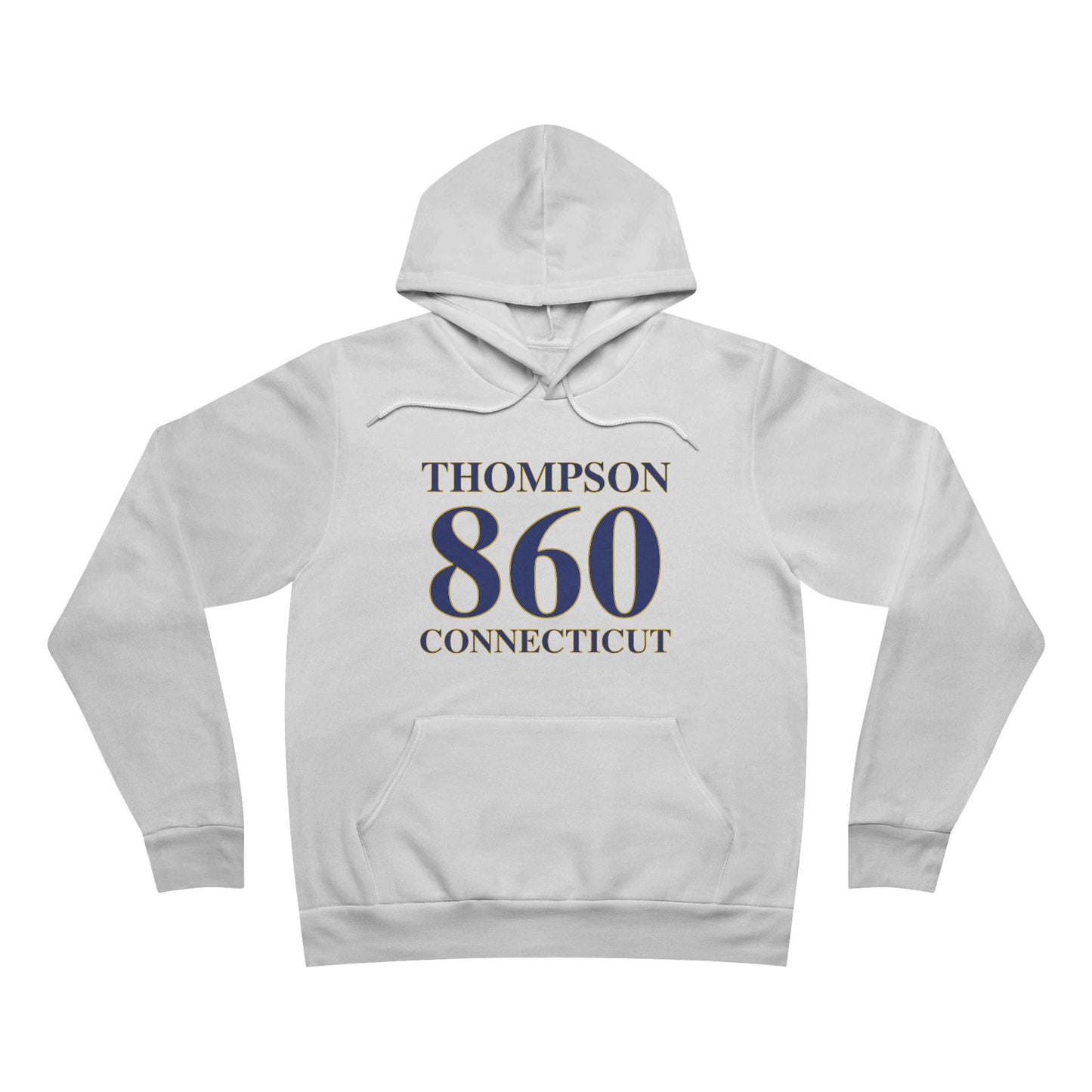Thompson 860 Connecticut Unisex Sponge Fleece Pullover Hoodie