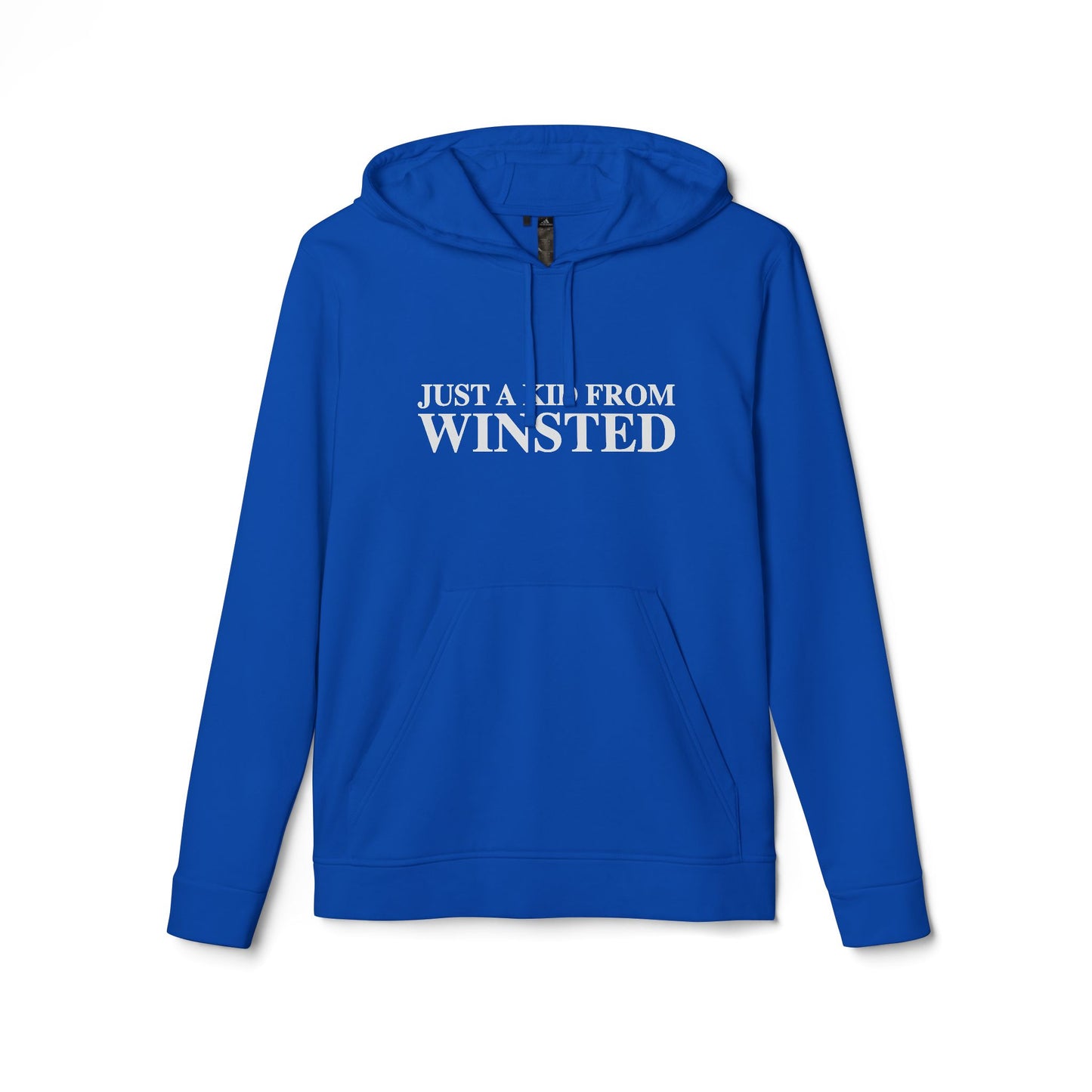 Just a kid from Winsted adidas Unisex Fleece Hoodie