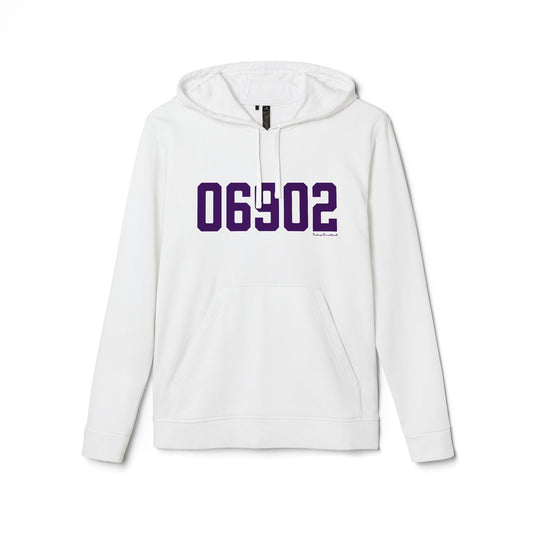 06902 Stamford Connecticut Zip Code adidas Unisex Fleece Hoodie Sweatshirt