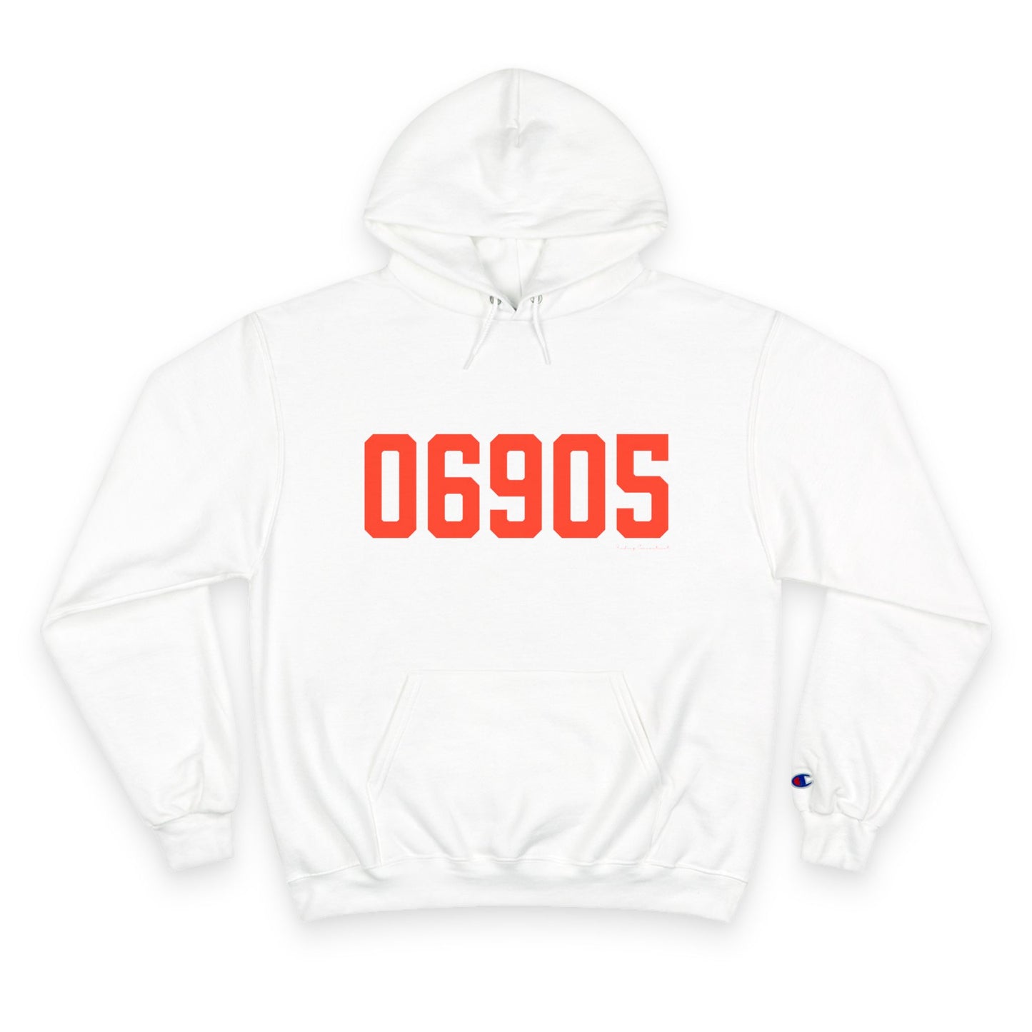 06905 Stamford Connecticut Zip Code Champion Hoodie Sweatshirt