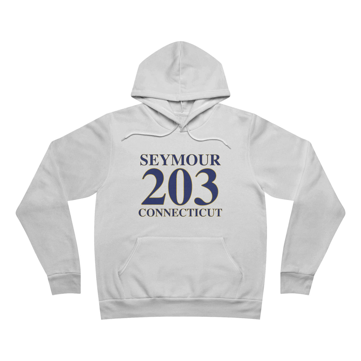 Seymour 203 Connecticut Unisex Sponge Fleece Pullover Hoodie