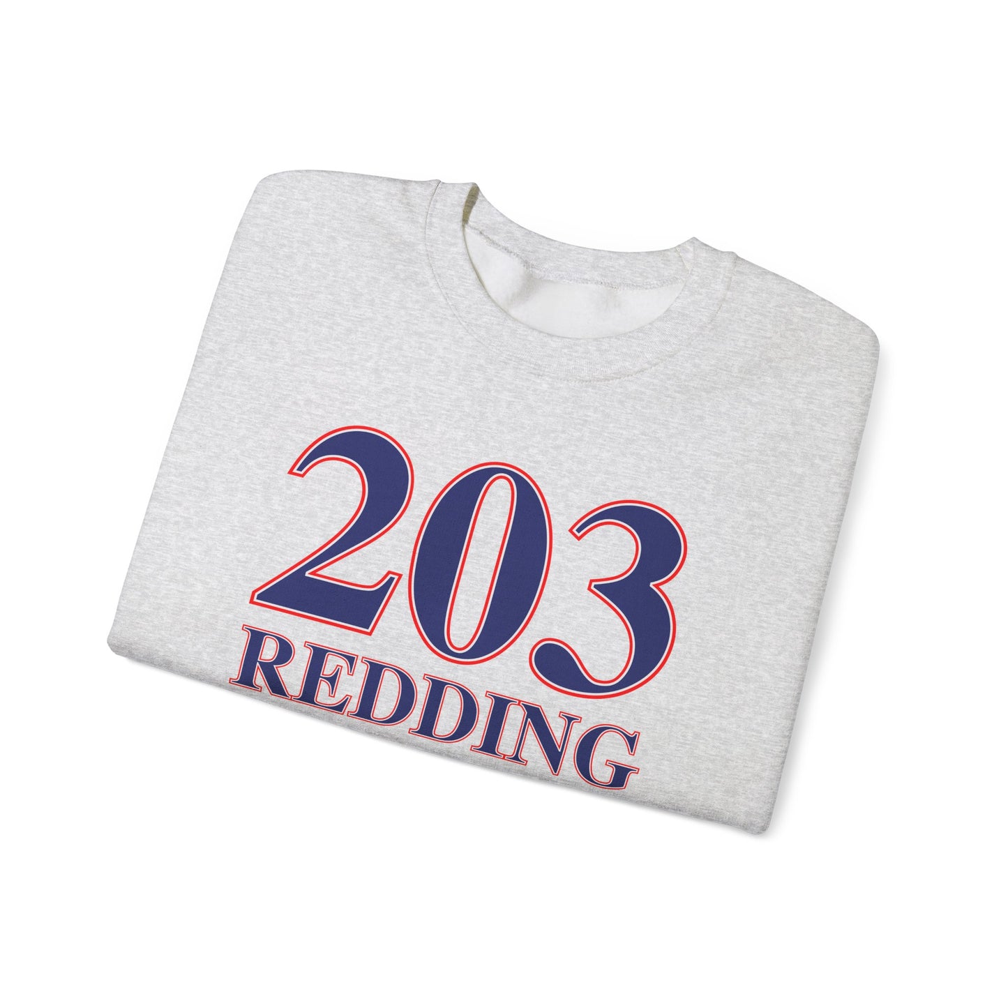 203 Redding Red White & Blue Unisex Heavy Blend™ Crewneck Sweatshirt