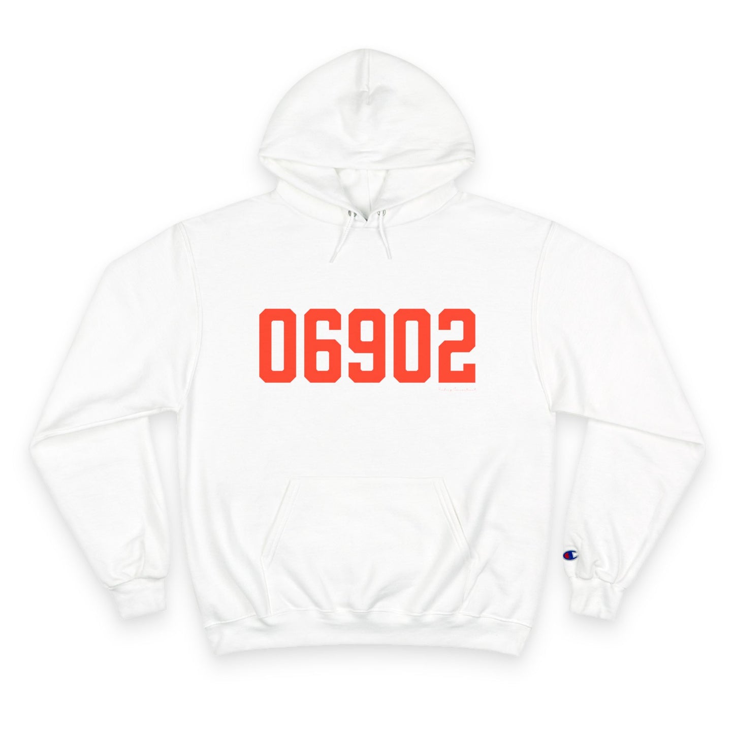 06902 Stamford Connecticut Zip Code Champion Hoodie Sweatshirt