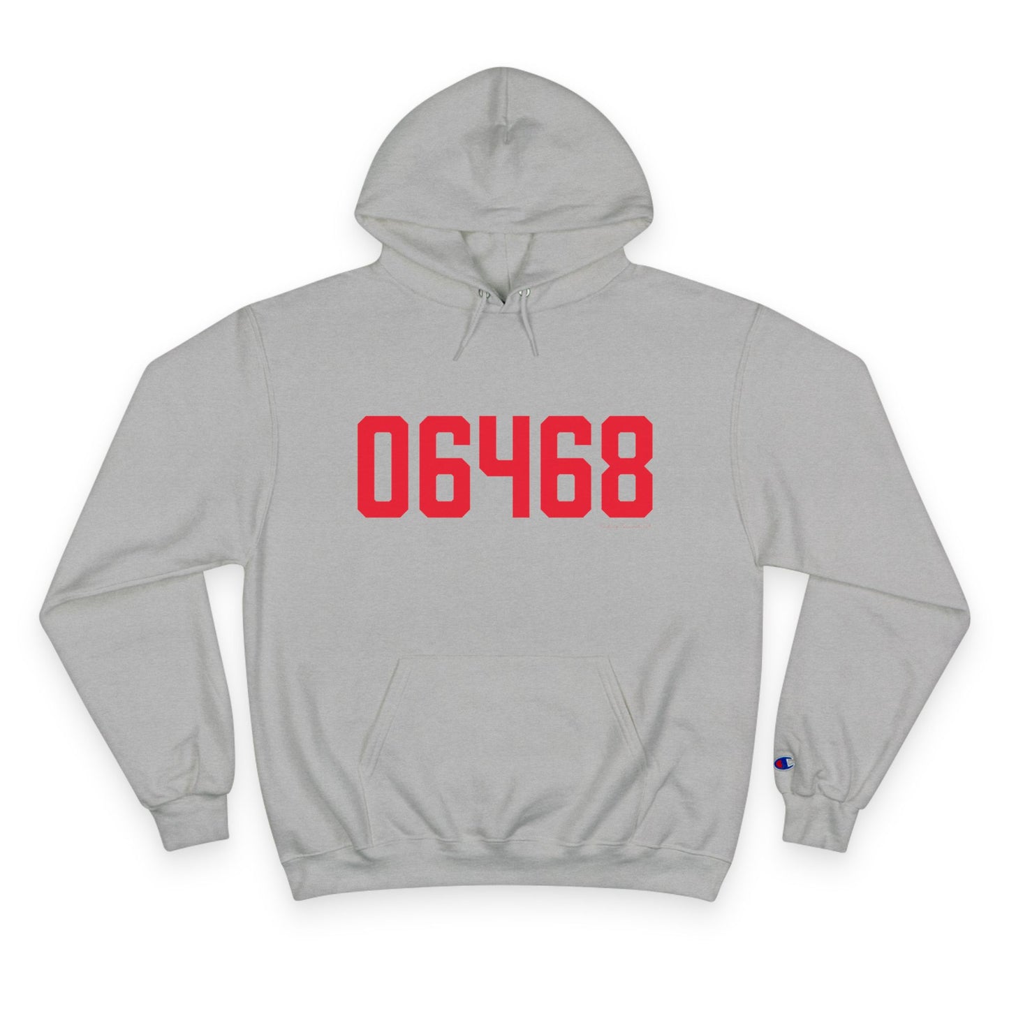 06468 Monroe Connecticut Zip Code Champion Hoodie