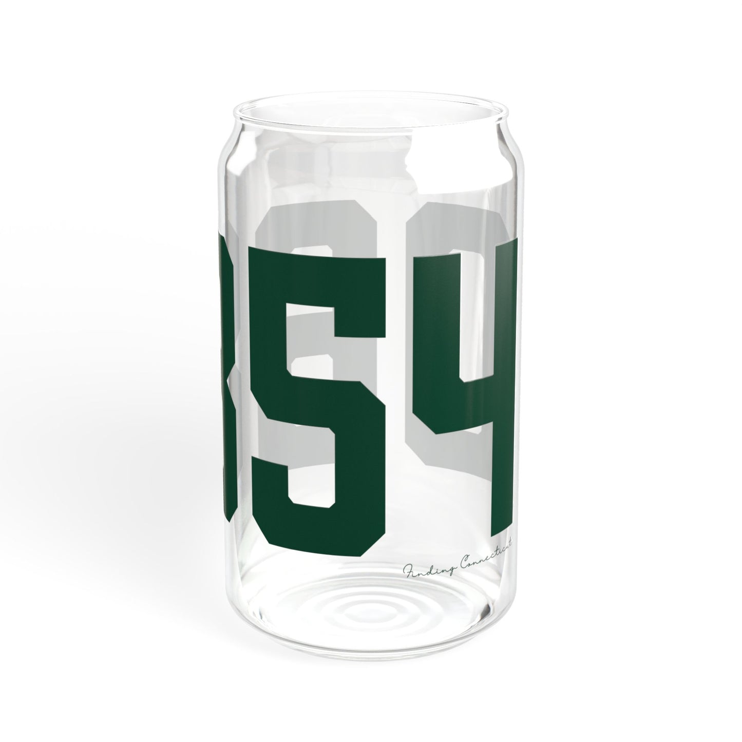 06854 Norwalk Connecticut Zip Code Sipper Glass, 16oz