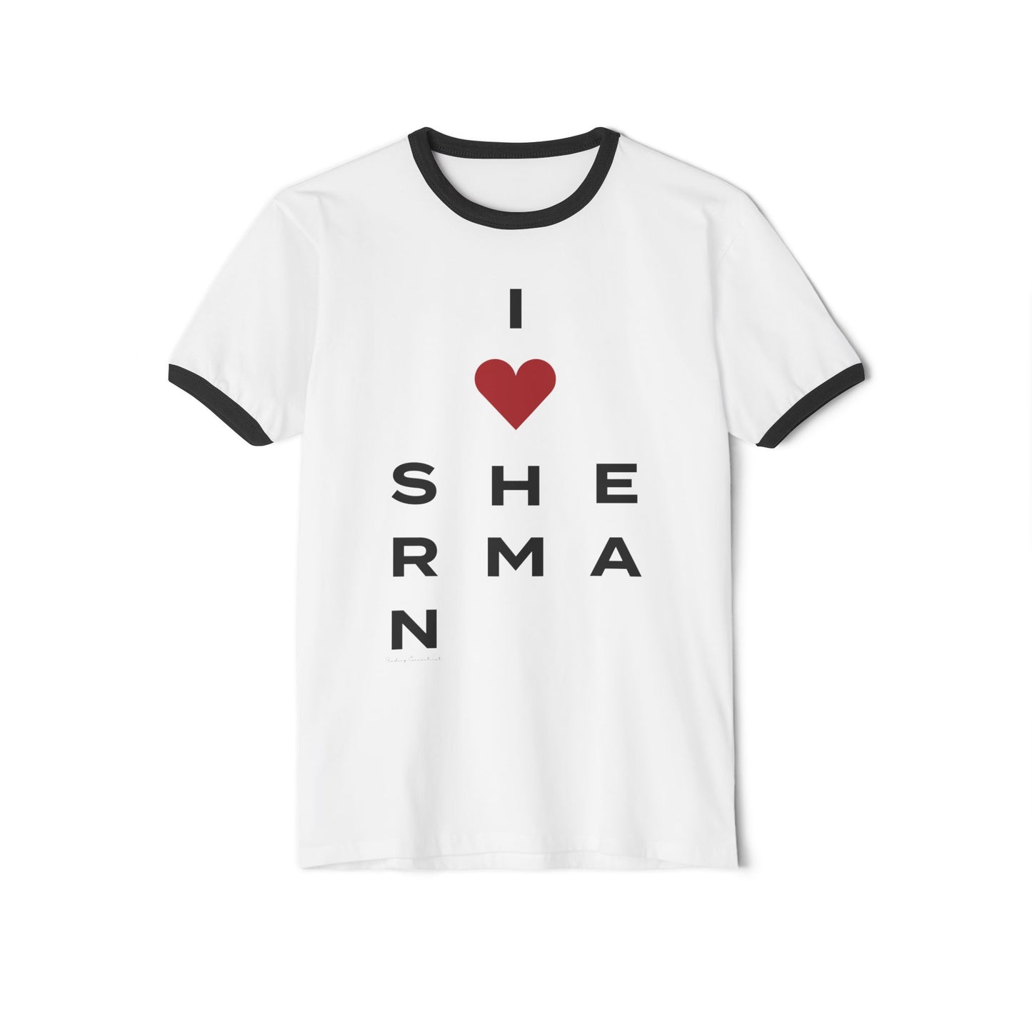 Sherman Vision Unisex Cotton Ringer T-Shirt